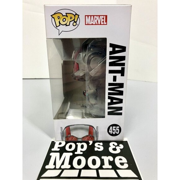 Funko Pop! Avengers: Ant Man 455 Vaulted Vinyl Figure Damaged Box W/Protector - Picture 3 of 12